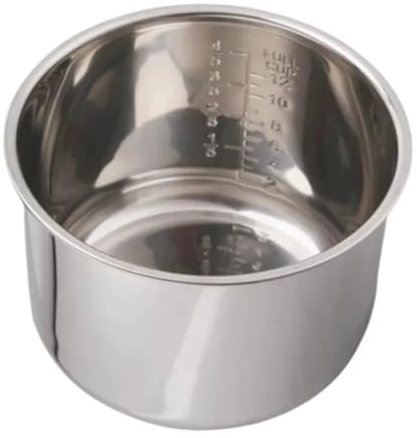 bdfndjnm 304 Stainless Steel Rice Cooker Liner Replacement Pot Rice Cooker Parts Compatible With Zojirushi B259 NS-WAH10C NS-TGF10