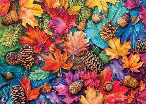 Ravensburger Autumn Riches Puzzle mit 500 Teilen, Premium-Qualität, FSC-zertifizierte Materialien
