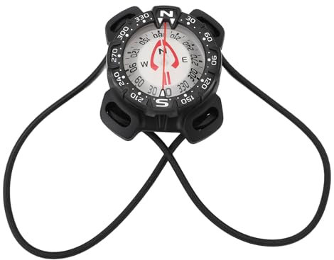 Outdoor -Tauchkompass, Genaue Navigation Bungee Mount Compass -Tauchkompass für Sporttauchen Segelwanderung
