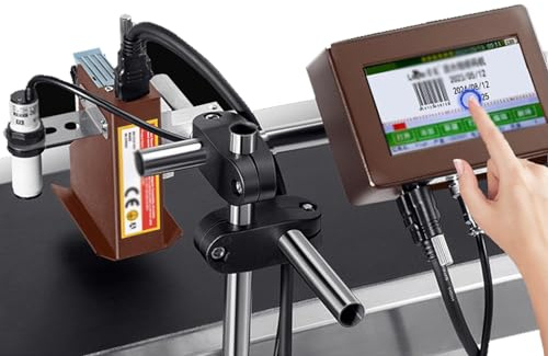 Automatische Inkjet-Codierungsmaschine für industrielle Produktionslinie, High-Speed-Online-Datumscodierungslösung