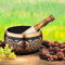 Tibetan Singing Bowl Set – Authentic Hand-Tuned Sound Bowl for Meditation – Complete Meditation Bowl Kit with Mallet – Perfect Singing Bowl for Yoga, Relaxation, and Sound Healing