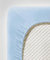 fleuresse Comfort Spannbettlaken (96 % Baumwolle, 4 % Elasthan), mit Rumdumgummizug, Ökotex Standard 100, für Matratzen bis 26 cm Höhe, 140 - 160 x 200 - 220 cm, bleu