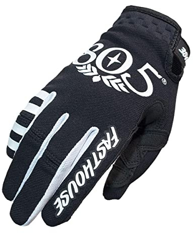 fasthouse 805 Herren Offroad Motorrad Handschuhe – Schwarz