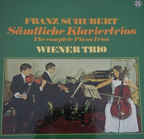 Wiener Trio , Franz Schubert - Franz Schubert: Sämtliche Klaviertrios - The Complete Piano Trios - Telefunken - TK 11 526/1-2, Telefunken - 6.35055