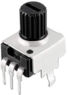sourcing map 10Stück Kohleschicht Kegel Potentiometer 200K Ohm Varistor Single Kreis