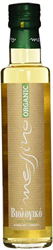 Messino Bio Weißer Essig aus Griechenland – 2er Pack (2×250 ml) – Hergestellt aus biologischen Trauben – Vegan, ohne Zuckerzusatz, vielseitig für Dressing & Kochen
