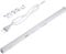 BAKAJI Lampada Luce Sottopensile Cucina Lunghezza 50cm Barra LED 9W Bianco Naturale 4000K Alta Luminosità 750LM Faretto Slim Sotto pensile Risparmio Energetico per Mobili Prolungabile
