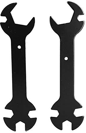 Walfront 3D Printer Wrench Set Multifunction Alloy Spanner 2pcs Portable Tool Kit for 3D Printing
