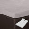 G BETTWARENSHOP Split-Topper Spannbetttuch Platin, 180x200-200x220 cm