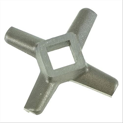 La zappa Coltello per Tritacarne elettrico REBER In acciaio inox temprato (Numero 12)