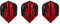 Harrows Fire Dart-Flights, Standard, 5 Sets (15 Flights), Rot