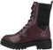 Geox D Iridea N, Stivaletti Donna, Rosso/Nero (Bordeaux/Black), 39 EU