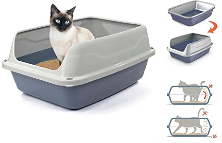 BigBuy Home Georplast Sonic Katzentoilette, 56 x 40 x 24 cm