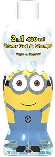 Air Val - Illumination Minions 2 en 1 Gel douche & Shampoing - 400 ml