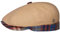 LIERYS City Bic Leinen Flatcap Damen/Herren - Schirmmütze Made in Italy - Schiebermütze aus Leinen - Sommercap mit Leinenfutter - Flatcap Frühjahr/Sommer gelb 59 cm