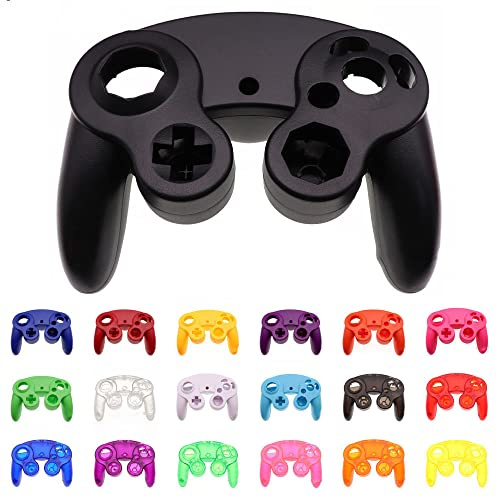 Boîtier de rechange pour manette de jeu NGC Gamecube (noir)