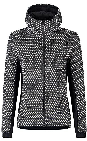 Montura Euphoria Felpa con Cappuccio Donna Misto Lana Calda e Traspirante da Urban e Lifestyle - Piombo (as6, Alpha, x_l, Regular, Regular, XL)