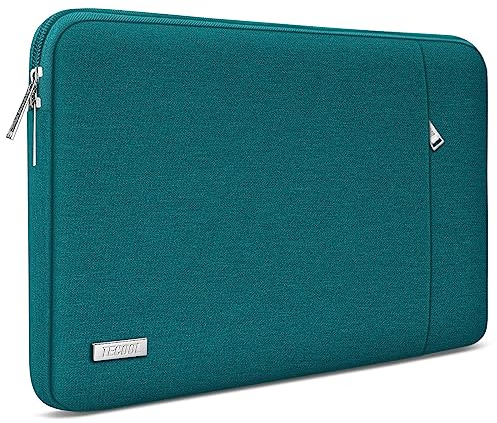 TECOOL 14 Inch Laptop Sleeve,Protective Laptop Case 14 inch for 14 HP EliteBook Pavilion Dell Lenovo Thinkpad Acer Chromebook Notebook,MacBook Air 15 M4 M3 2025-2023 Waterproof Computer Bag,Teal