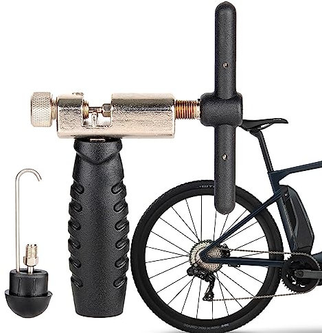 ZORQ Chain Removal Tool - Remover Breaker Splitter Tools - Anti Slip Chain Checker, Link Opener Closer Plier, Cutter Connector Wear Indicator Tool for Folding and Mountain Bikes