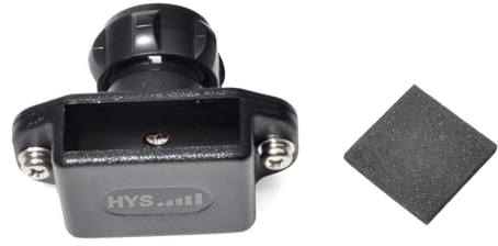 HYS HT’s Belt Clip Holder Mount Base Replacement Clamp 17mm(0.67inch) Rotate Ball Hole Clip Base, Walkie Talkie Belt Clip for Anytone BaoFeng Icom Kenwood Yaesu Wouxon Amateur Radio