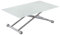 fanmuebles Mesa Centro elevable Cristal Savila 120 x 40-75 x 70 cm