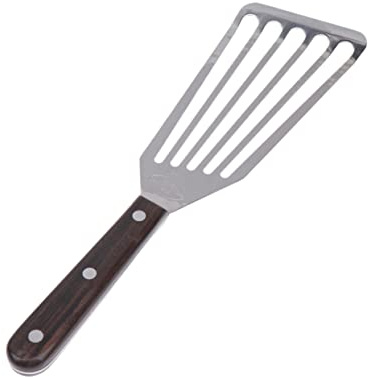 ABOOFAN Spatule à Barbecue Ajourée et Pelle à Steak Spatule à Frit pour Cuisson Facile et Dégagement
