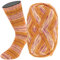 LANA GROSSA Meilenweit Cotone Vegano Isola | 4-fädiger Baumwoll-Sockenklassiker, waschmaschinenfest | Handstrickgarn aus 76% Baumwolle, 14% Polyamid & 10% Polyester | 100g Wolle | 420m Garn FB8216
