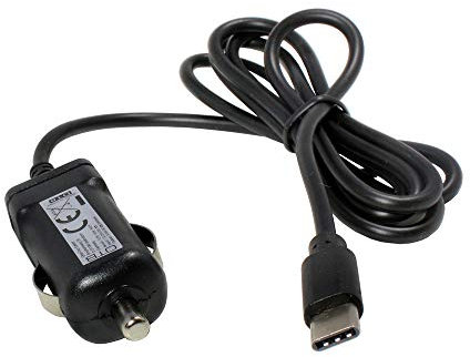 Kfz Ladekabel, Autoladekabel kompatibel mit Geemarc CL8700, 2400mA, schnell Laden, 1,10 Meter