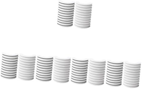 Mikinona Cintas Para Pestañas Postizas Autoadhesivas y Resistente Al Agua Cajas Tiras Transparentes y Negras Para Rellenar y Pestañas Aplicación Para Principiantes