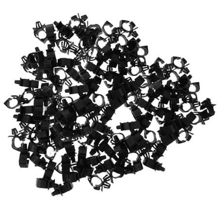 DRESSOOS 100 Stück Kabelbaumklemmen Aus Robustem Kunststoff Kfz Kabelclips Zur Schnellen Befestigung Von Kabelbäumen Universell Für Auto Verkabelung