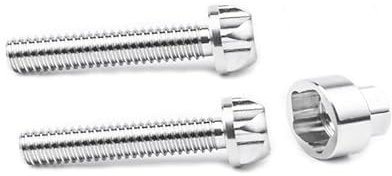 Tornillos antirrobo de seguridad M8 M10X70 mm, acero inoxidable 304, for toldos de bicicleta de montaña, accesorios for automóviles, luz LED for estilizar el automóvil(M8x70mm)