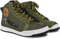 Scoyco Stivali da moto strada equitazione scarpe outdoor trekking escursionismo scarpe da lavoro per uomini Powersport antiscivolo scarpe, verde, 45 EU