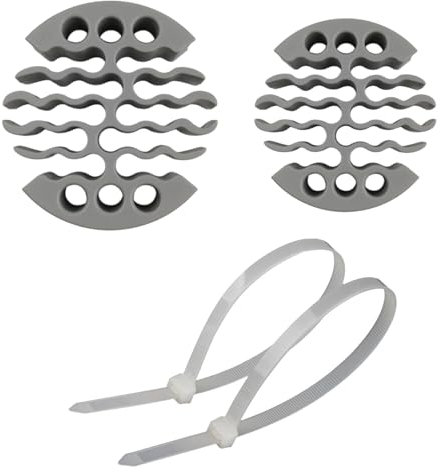VIVIWI 2Pcs Networks Cable Bundles Kits With Fasteners Compact Networks Cable Organizing Tool Cord Holder Cables management Too