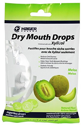 Hager Pharma - Dry Mouth Drops Melon - 2 oz.