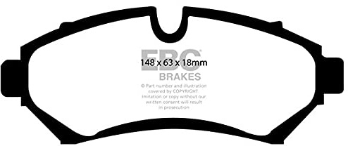 EBC Brakes DP31100/2C Redstuff Brake Pads