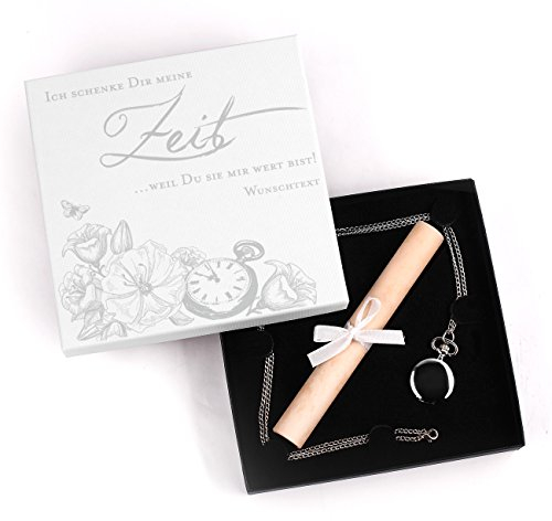 Cera & Toys® Gutschein in Geschenkbox - verschenken Sie Zeit zu Zweit zum Valentinstag - für SIE - mit persönlicher Widmung für Ihre Liebste