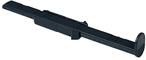 Anschlagschiene, A4, 138mm lang, dunkelgrau