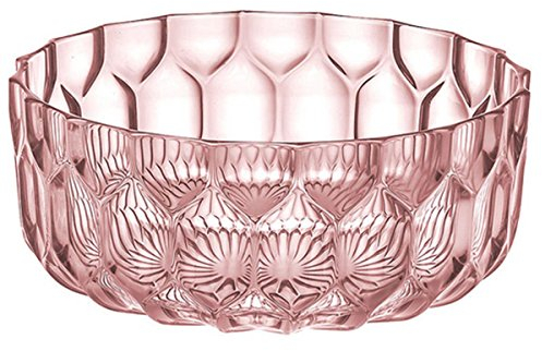 Kartell Jellies Family Assiettes de table, verres, bols et carafes, Plastique, Rose, 32 x 14 x cm