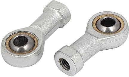 sourcing map 2Stk SI8T/K innen Gewinde selbst-schmierend Stange Ende Lager 8mm Loch Dmr de