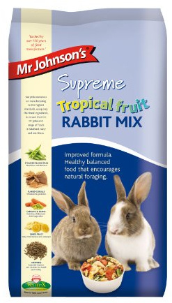 Mr Johnson's Supreme Tropical Fruit Rabbit Mix, 15 kg