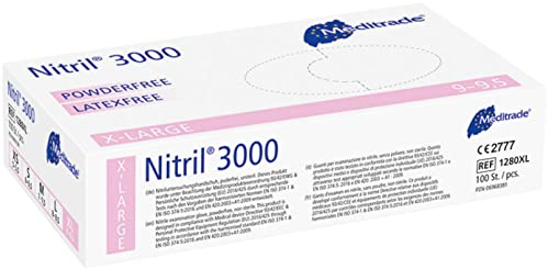 Meditrade 1280XL Nitril 3000, 1er Pack (1 x 100 Stück)