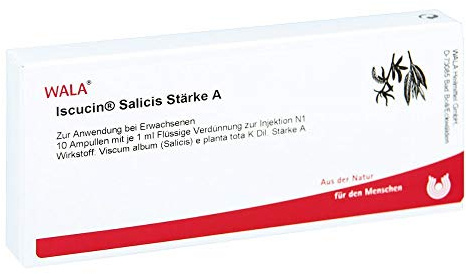 Iscucin Salicis Stärke A Ampullen 10X1 ml