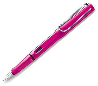 Lamy Safari Fountain Pen – Color: Pink