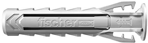 fischer FixTainer Hält-Alles-Box, Dübelset mit 240 Teilen, Spreiz-, Metall-, Universal- & Gipskartondübel, inkl. Setzwerkzeug & Schrauben, praktische Werkzeugkiste