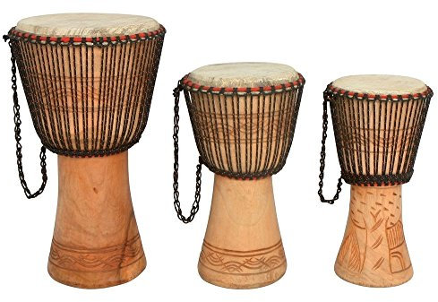 GEWA Kamballa 838013 Djembe (Höhe 63 cm, Durchmesser 32 cm)