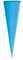 Roth Schultüte Rohling pazifikblau 70 cm rund mit Roth Spitze