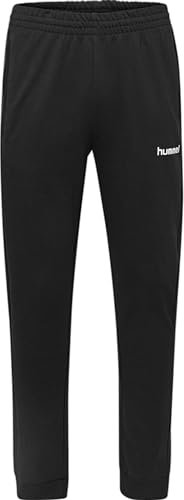 hummel Cotton Pant Jogginghose Kids F2001 Schwarz, 10 (140) Kinder