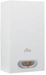 Scaldabagno istantaneo a gas Ferroli Sky eco 11 f camera stagna 11 l/min. gpl