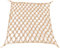 bandezid Hanfseil-Dekonetze, Seil, Jute, Webenetz, rutschfest, Hanfnetz, dekoratives Netz, Durchmesser 4 mm, Masche 10 cm, Hanfseil, 1 x 3 m