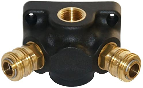 Distributeur d'air comprimé, prise murale, distributeur d'air, boîte de distribution différentes versions (2 prises avec raccord)